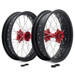 Dirt eBike 17*3.5 17*4.25 Front and Rear Wheel Rim Set for Surron Ultra Bee