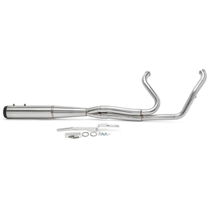Motorcycle 2 Into 1 Exhaust Muffler Pipe For Harley-Davidson Milwaukee Eight Touring 2017-Up 