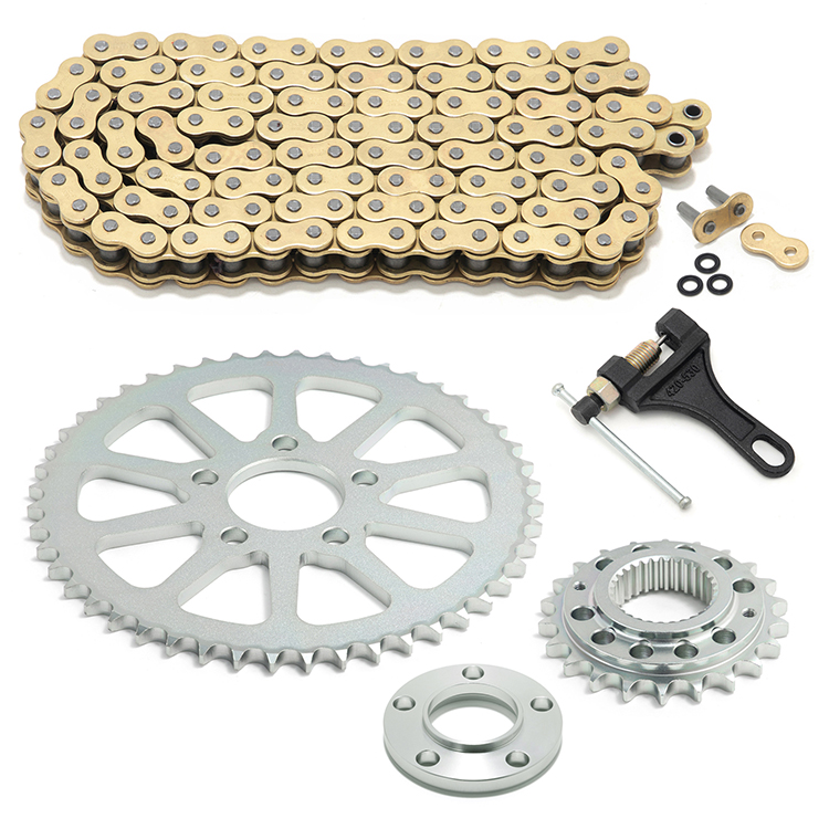 Motorcycle Chain Drive Conversion Kit For Harley Softail 20002006